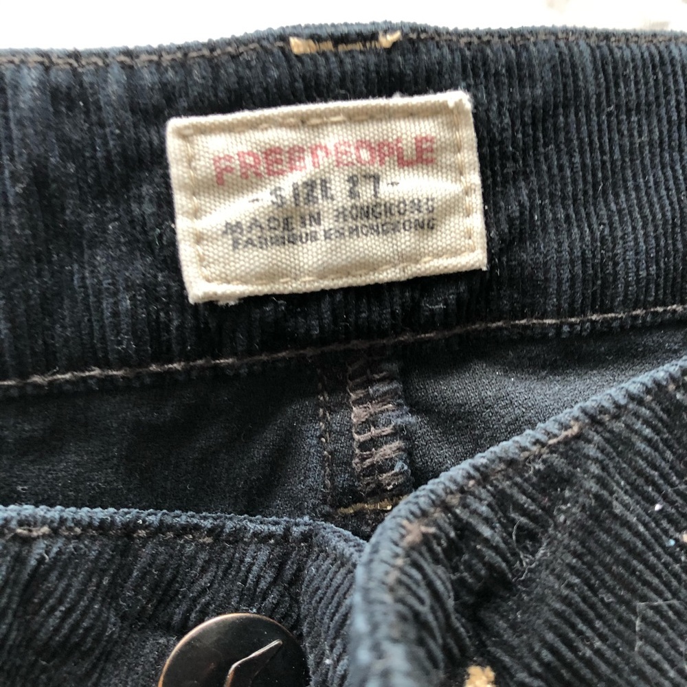 Free people corduroy flare pants